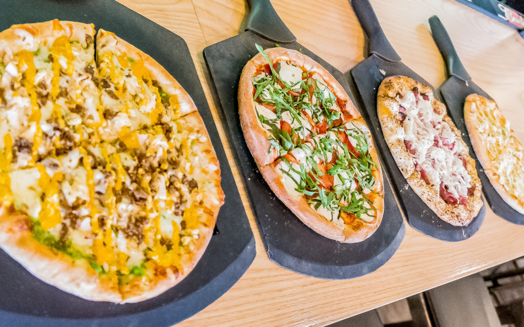 4 artisan pizzas from NeoPizza
