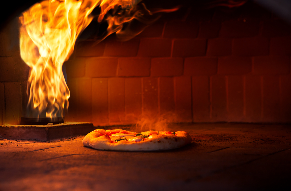 high-heat oven pizza